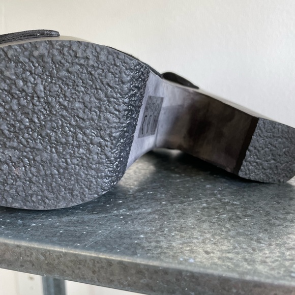 ALLSAINTS BNIB REES SUEDE PLATFORM WEDGES SIZE 40/9.5/9 - Picture 4 of 4